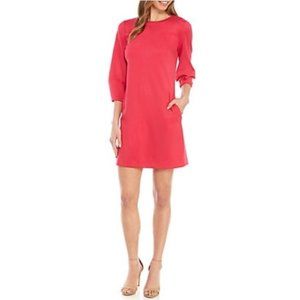 NWT ELLEN TRACY Seamed Sleeves Dress